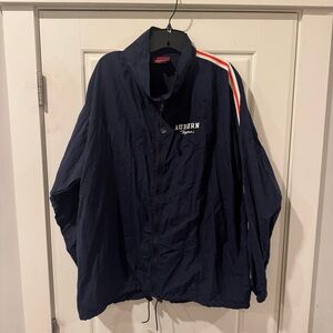 League Vintage Auburn Tigers Zip Up Jacket Size XXL